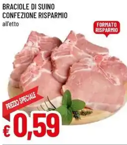 A&O Braciole di suino confezione risparmio offerta