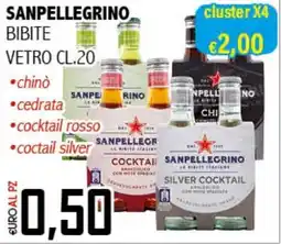 Big Food Sanpellegrino bibite vetro offerta