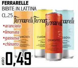 Big Food Ferrarelle bibite in lattina offerta