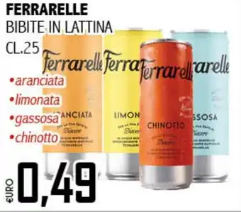 Big Food Ferrarelle bibite in lattina offerta