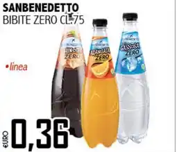Big Food Sanbenedetto bibite zero offerta