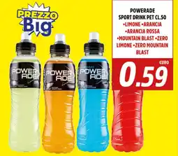 Big Food Powerade sport drink pet offerta