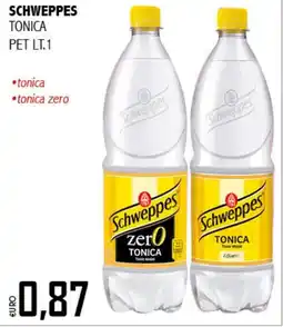 Big Food Schweppes tonica pet offerta