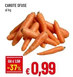 A&O Carote sfuse offerta