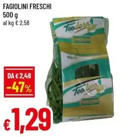 A&O Fagiolini freschi offerta