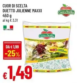 A&O Cuor di scelta duetto julienne maxxi offerta