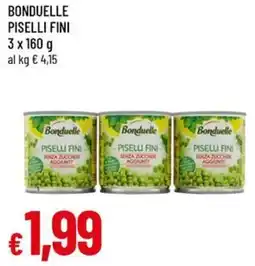 A&O Bonduelle piselli fini offerta