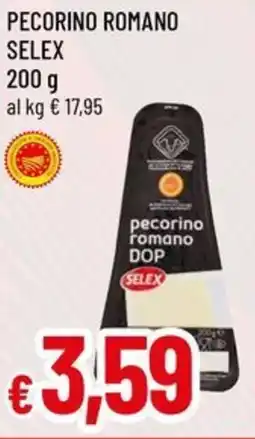 A&O Pecorino romano SELEX offerta