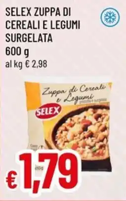 A&O Selex zuppa di cereali e legumi surgelata offerta