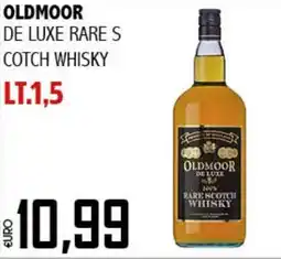 Big Food Oldmoor de luxe rare scotch whisky offerta