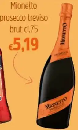 Mionetto prosecco treviso brut