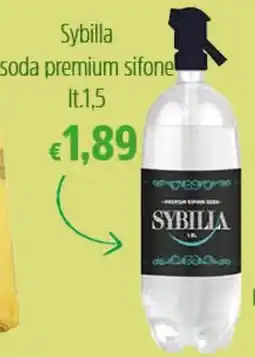 Big Food Sybilla soda premium sifone offerta