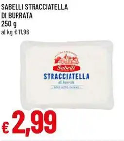 A&O Sabelli stracciatella di burrata offerta