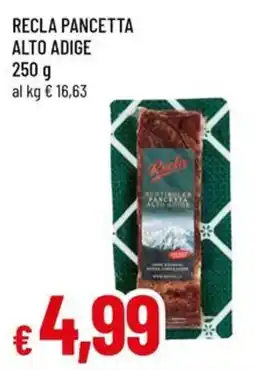 A&O RECLA Pancetta alto adige offerta