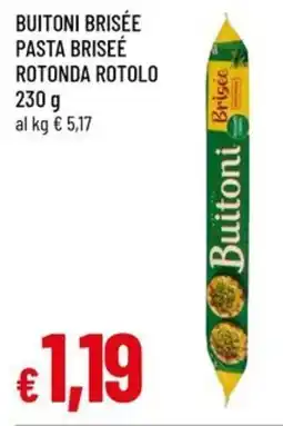 A&O Buitoni brisée pasta briseé rotonda rotolo offerta
