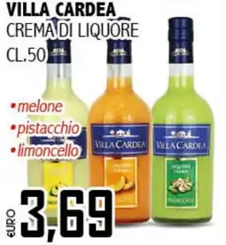 Big Food Villa cardea crema di liquore offerta