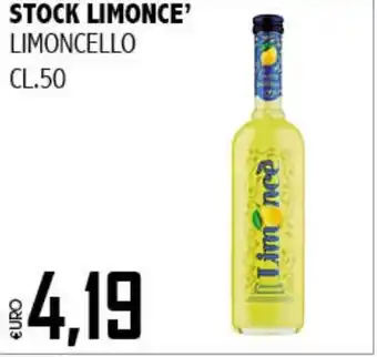 Big Food Stock limonce' limoncello offerta