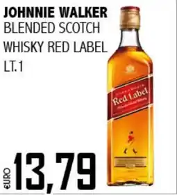 Big Food Johnnie walker blended scotch whisky red label offerta
