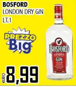 Big Food Bosford london dry gin offerta