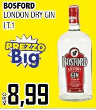 Big Food Bosford london dry gin offerta