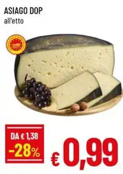 A&O Asiago DOP all'etto offerta