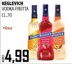 Big Food Keglevich vodka frutta offerta
