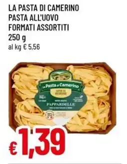 A&O La pasta di camerino pasta all'uovo formati assortiti offerta