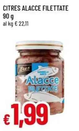 A&O Citres alacce filettate offerta