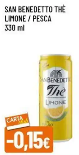 A&O San benedetto thè limone / pesca offerta