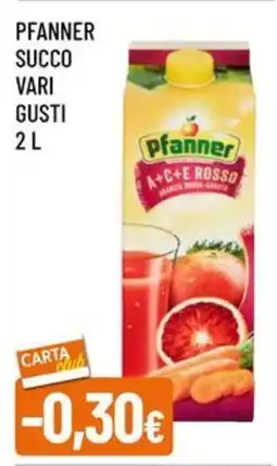 A&O Pfanner succo vari gusti offerta