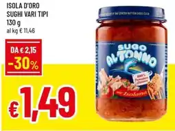 A&O Isola d'oro sughi vari tipi offerta