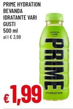Prime hydration bevanda idratante vari gusti