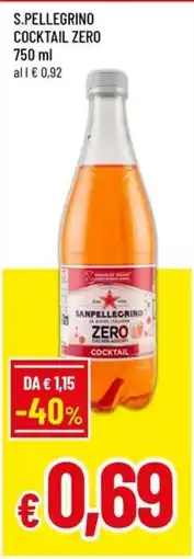 A&O S.PELLEGRINO cocktail zero offerta