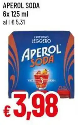 A&O Aperol soda offerta