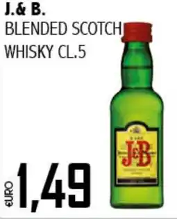 Big Food J. & b. blended scotch whisky offerta