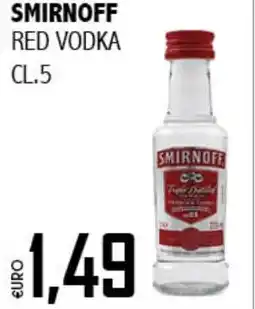 Big Food Smirnoff red vodka offerta