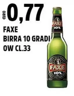 Big Food Faxe birra 10 gradi ow offerta