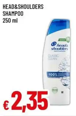 A&O HEAD&SHOULDERS shampoo offerta