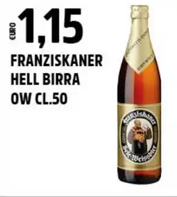 Big Food Franziskaner hell birra ow offerta