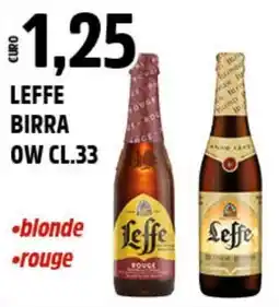Big Food Leffe birra ow offerta