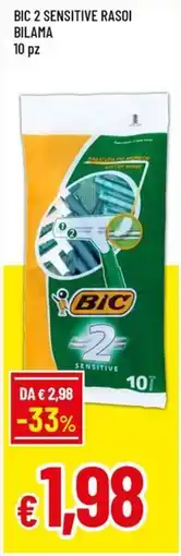 A&O Bic 2 sensitive rasoi bilama offerta
