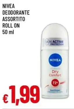 A&O Nivea deodorante assortito roll on offerta