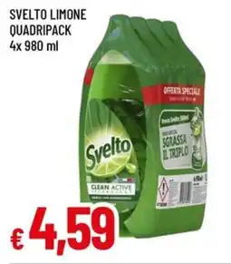 A&O Svelto limone quadripack offerta