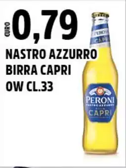 Big Food Nastro azzurro birra capri ow offerta