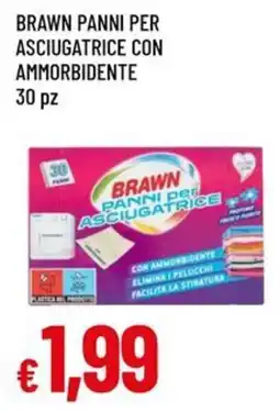A&O Brawn panni per asciugatrice con ammorbidente offerta