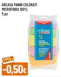 A&O Arcasa panni colorati microfibra 100% offerta