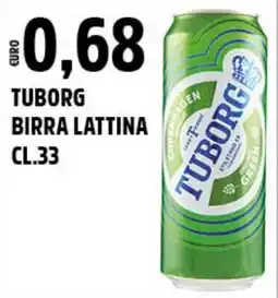 Big Food Tuborg birra lattina offerta