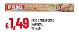 A&O Frio cartaforno natural 16 fogli offerta