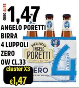 Big Food Angelo poretti birra 4 luppoli zero ow offerta