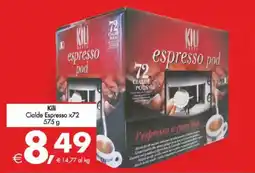 Deco Supermercati Kili Cialde Espresso x72 offerta
